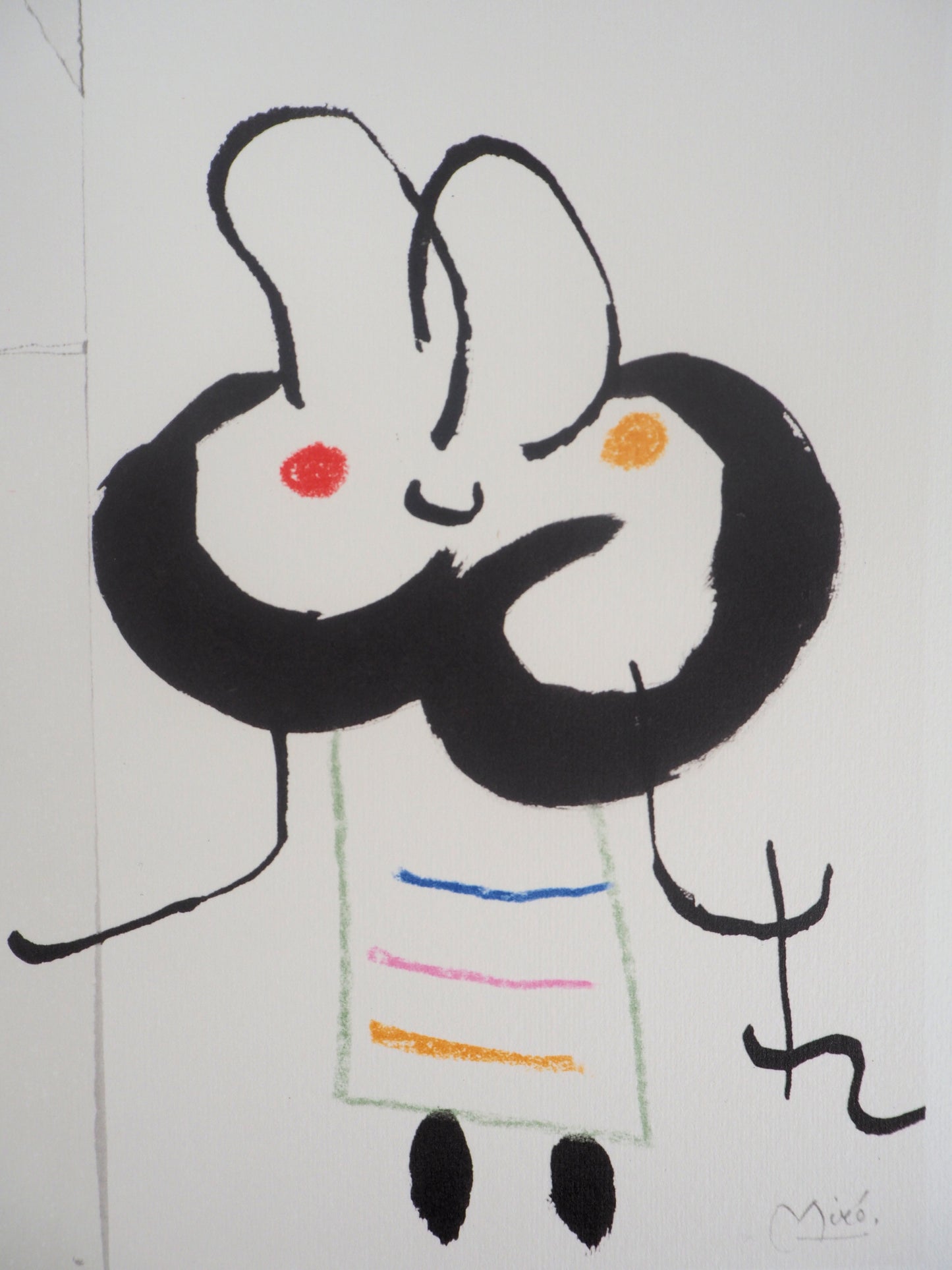 Joan MIRO: The child and the bird - Signed lithograph