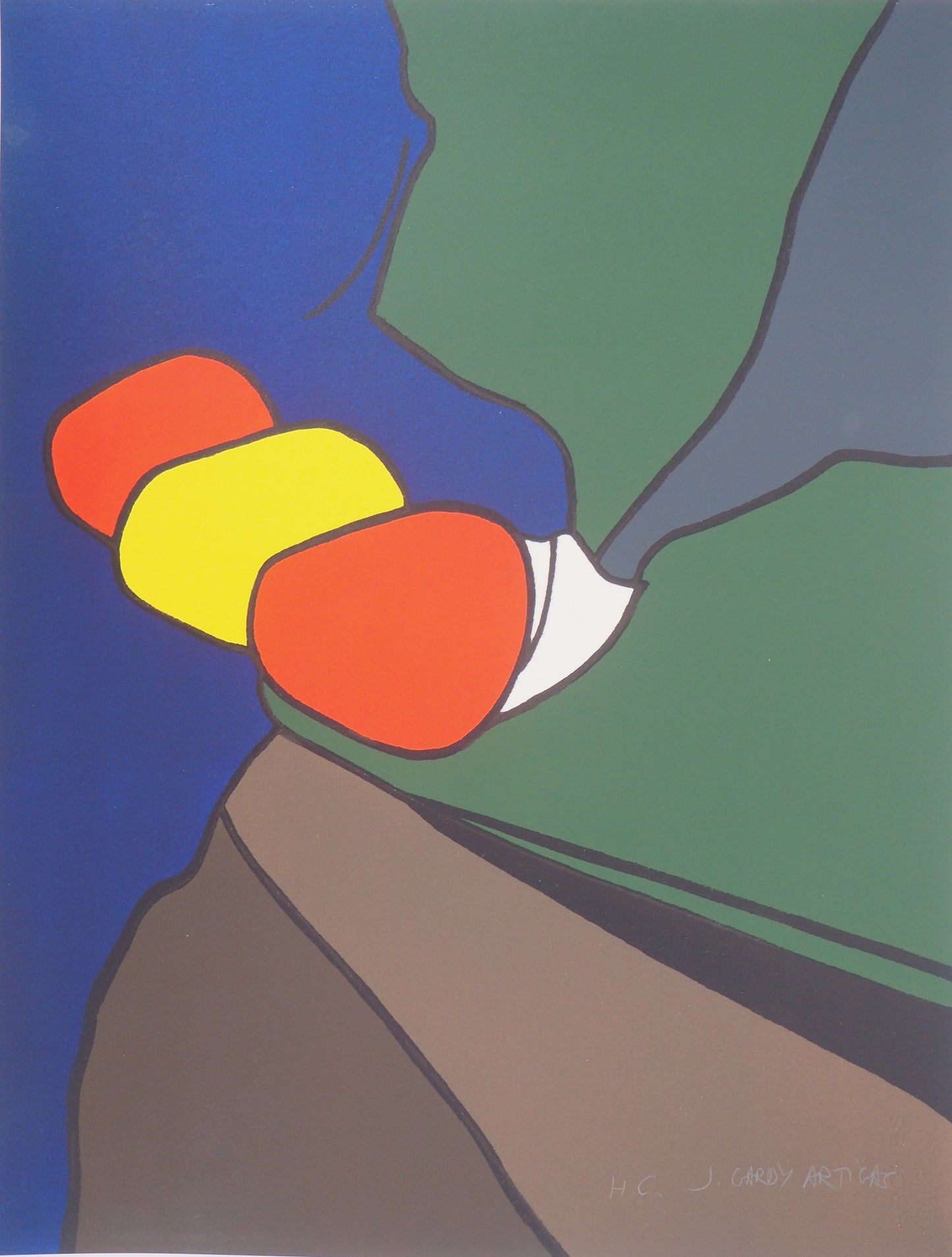 Joan GARDY ARTIGAS : Los inseparables - Lithographie originale signée