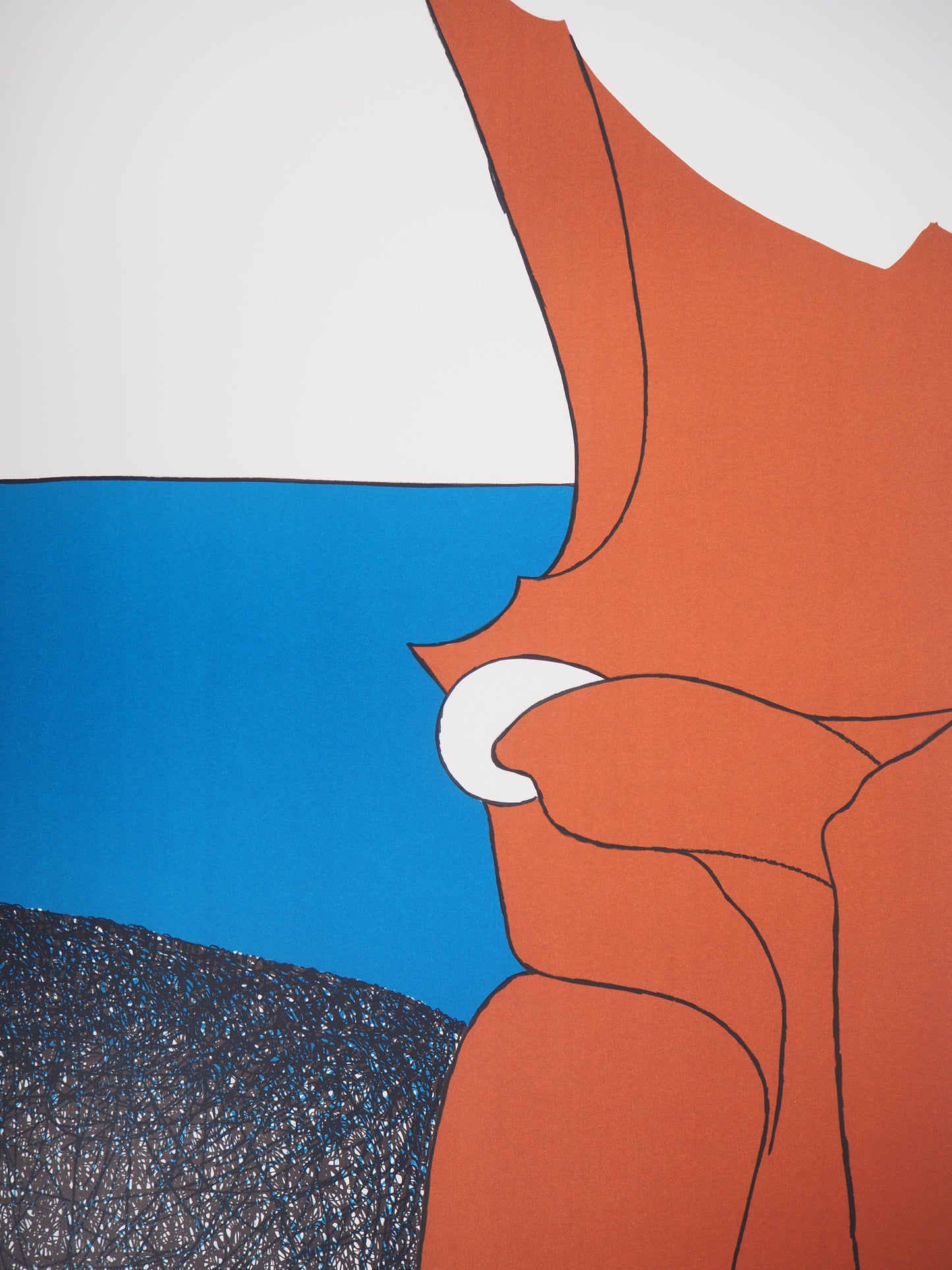 Joan GARDY ARTIGAS : Falaise - Lithographie originale signée