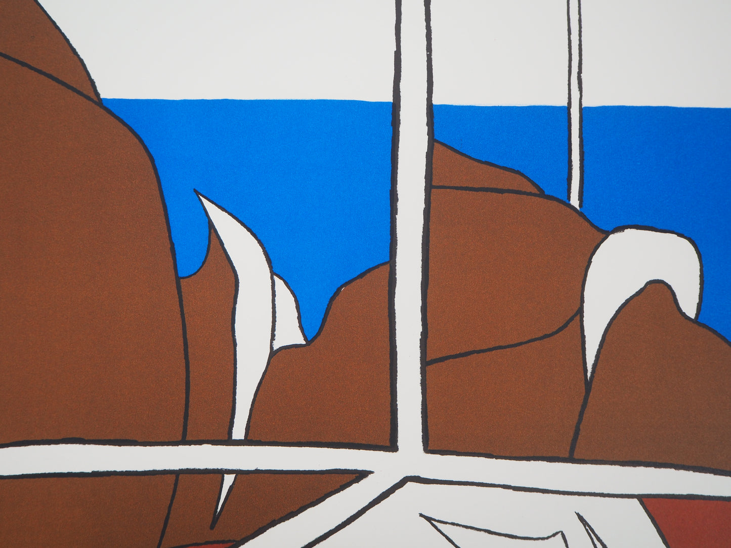 Joan GARDY ARTIGAS : Singapour - Lithographie originale signée
