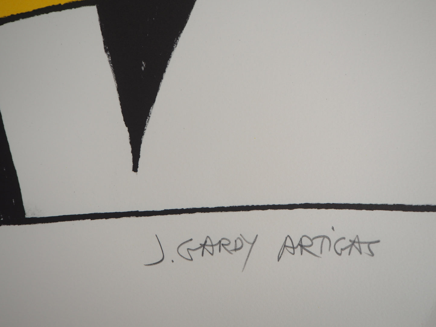 Joan GARDY ARTIGAS : Tauromachie Chinoise - Lithographie originale signée