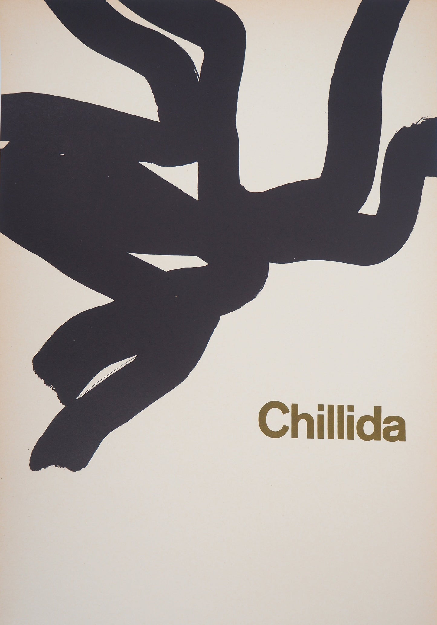 Eduardo CHILLIDA : Expo 1966 - Sérigraphie originale