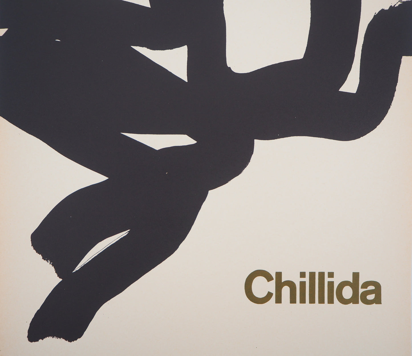 Eduardo CHILLIDA : Expo 1966 - Sérigraphie originale