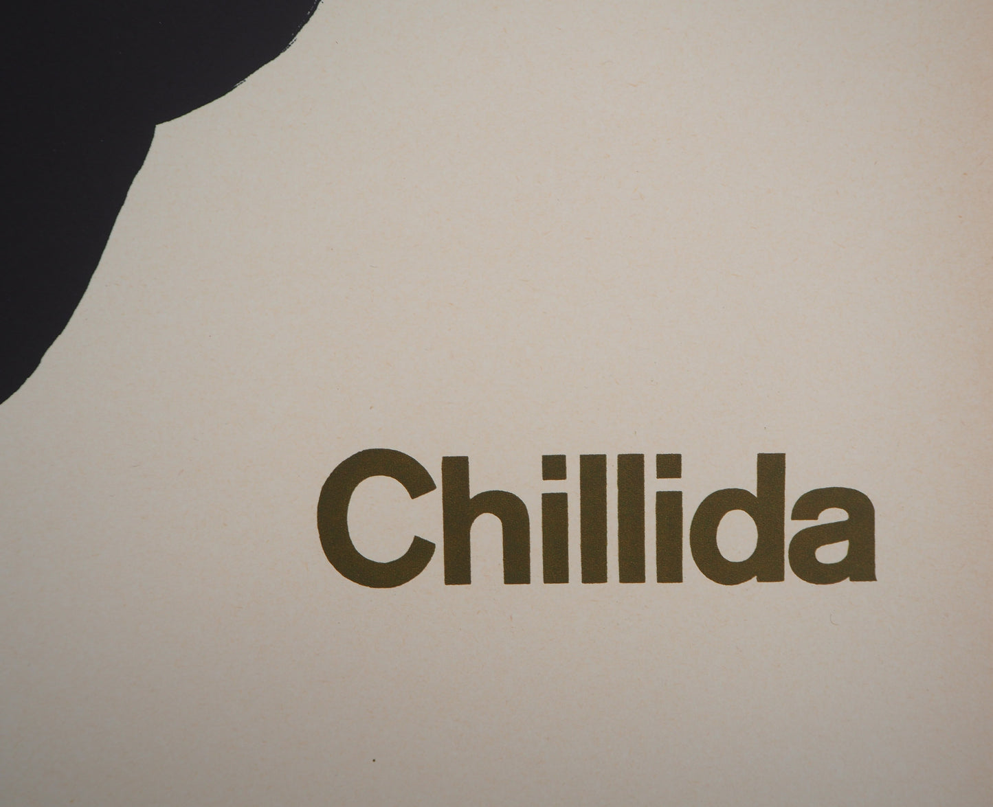 Eduardo CHILLIDA : Expo 1966 - Sérigraphie originale