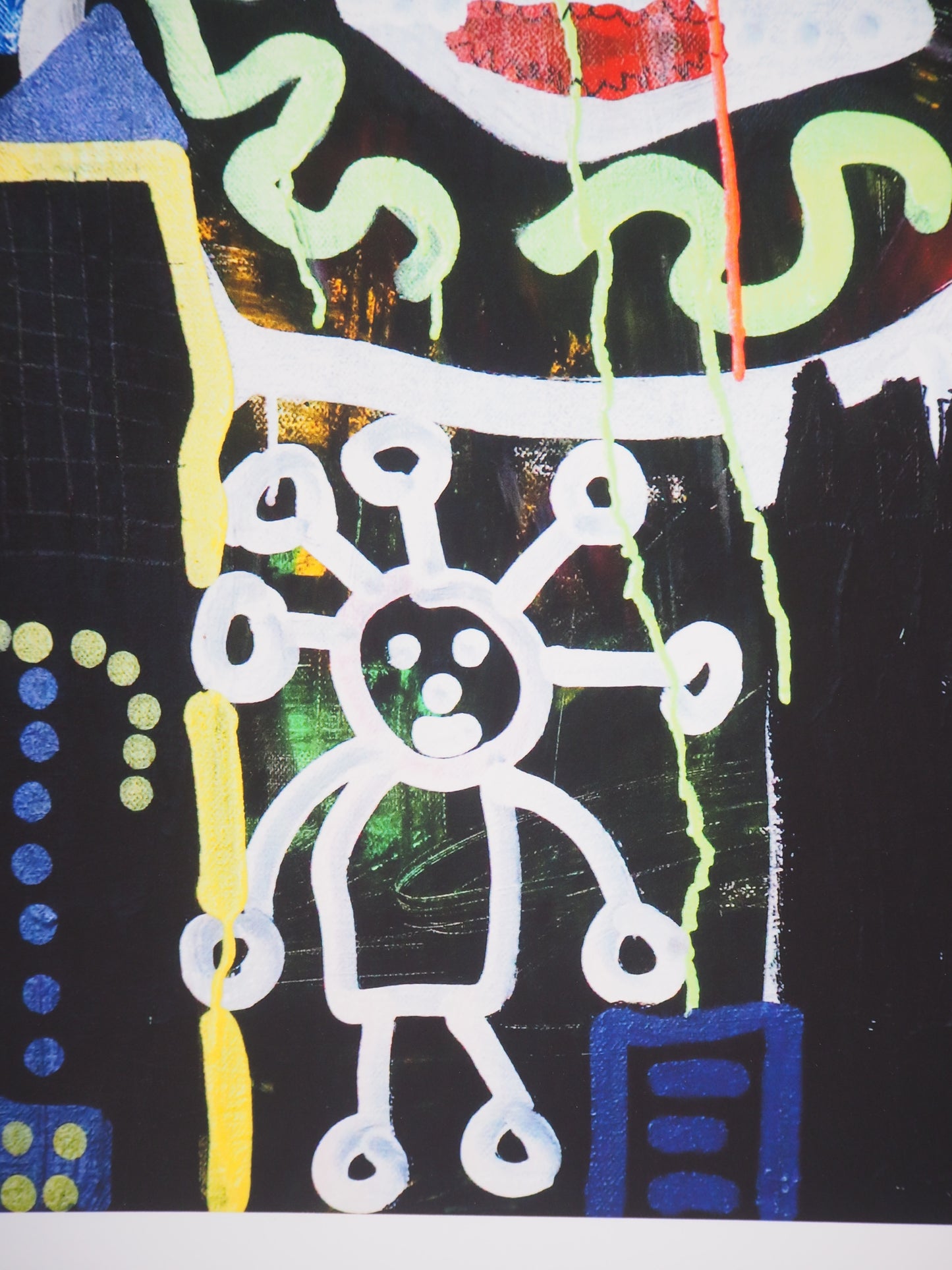 Paul KOSTABI : Géant dans la ville - Giclée originale signée