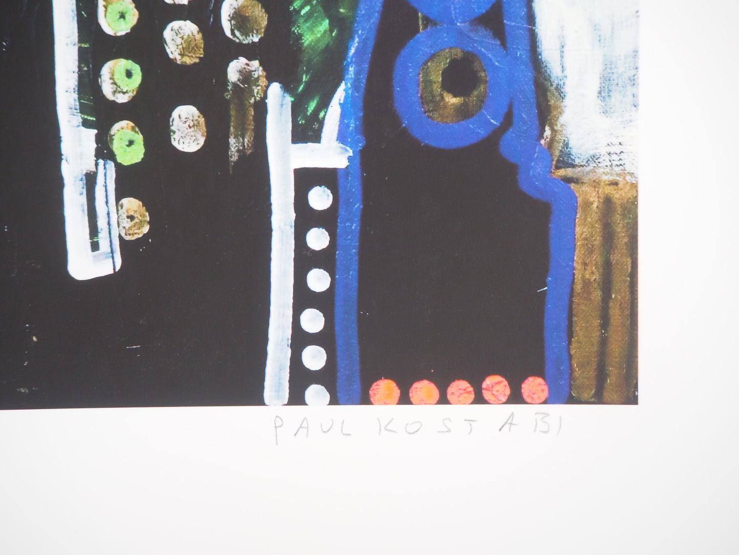 Paul KOSTABI : Géant dans la ville - Giclée originale signée