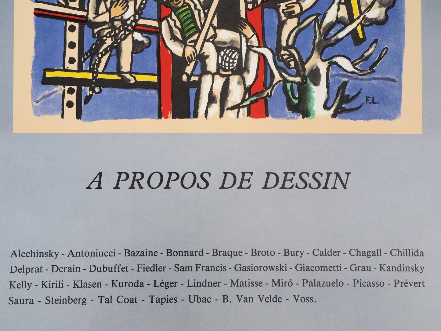 Fernand LEGER : Les Constructeurs - Lithographie signée