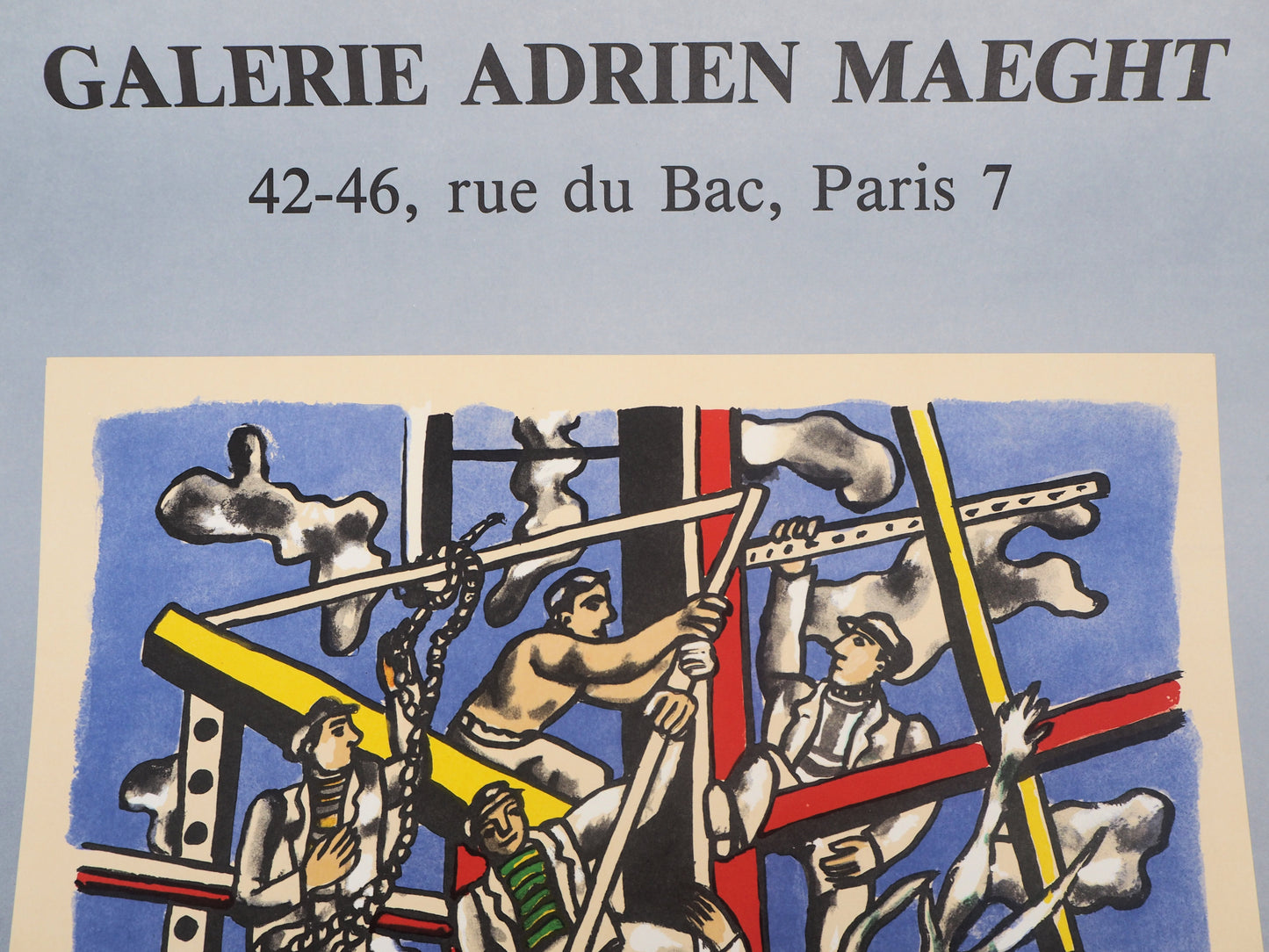 Fernand LEGER : Les Constructeurs - Lithographie signée