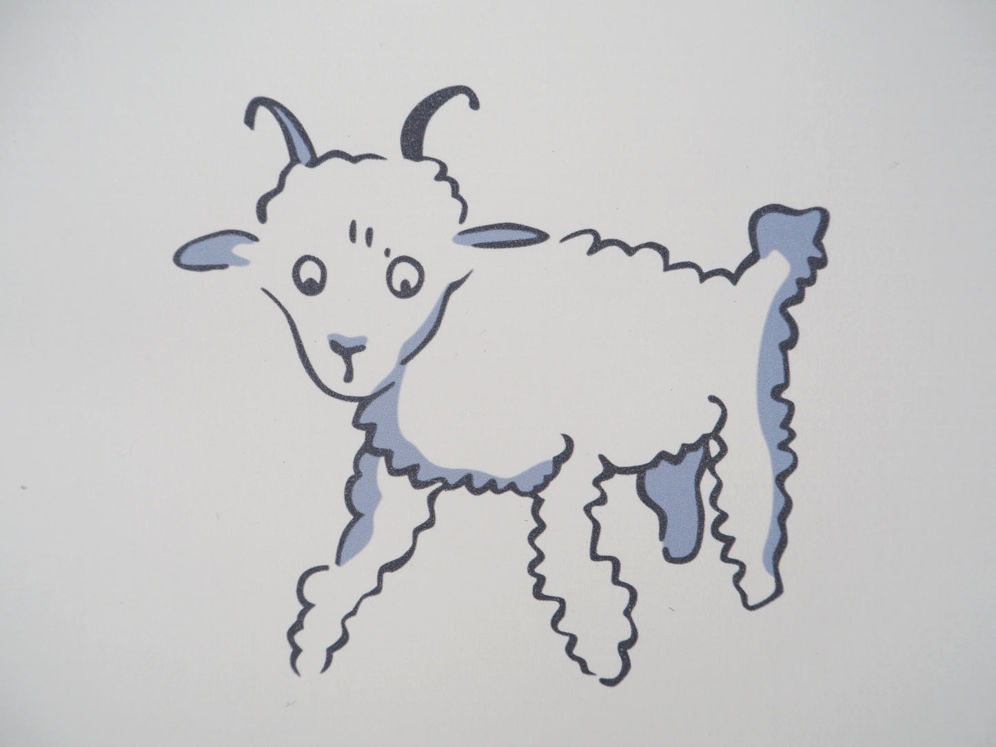 Antoine DE SAINT EXUPERY : Le Petit Prince et les moutons - Lithographie