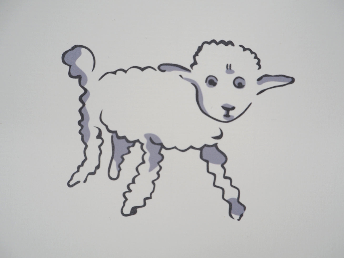 Antoine DE SAINT EXUPERY : Le Petit Prince et les moutons - Lithographie