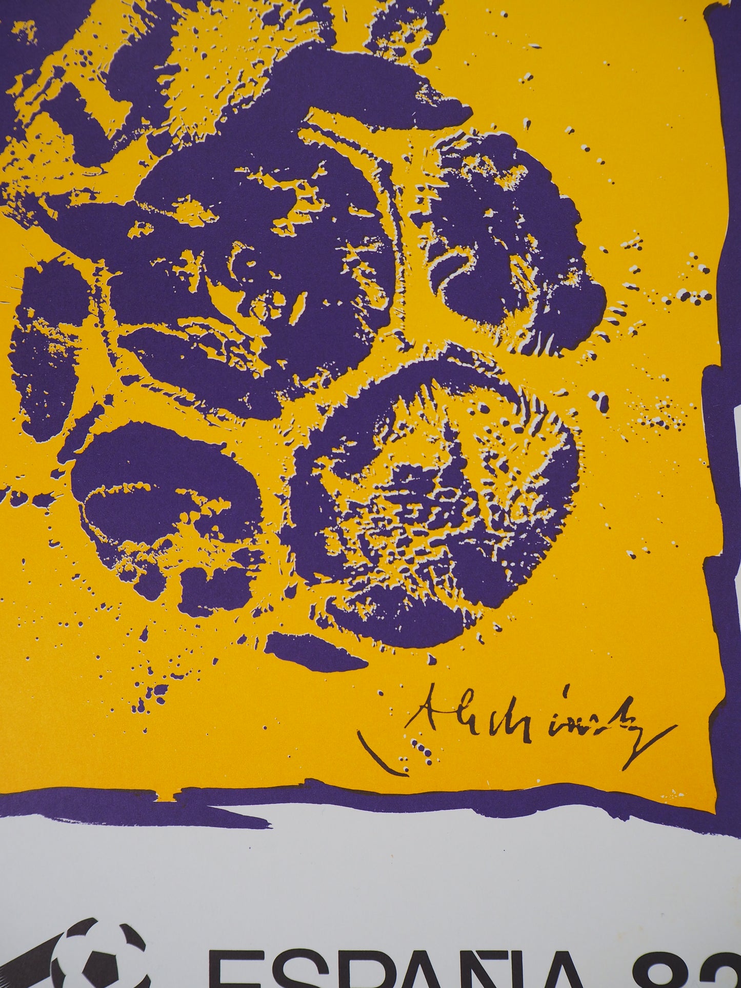 Pierre ALECHINSKY : Alicante - Lithographie originale signée