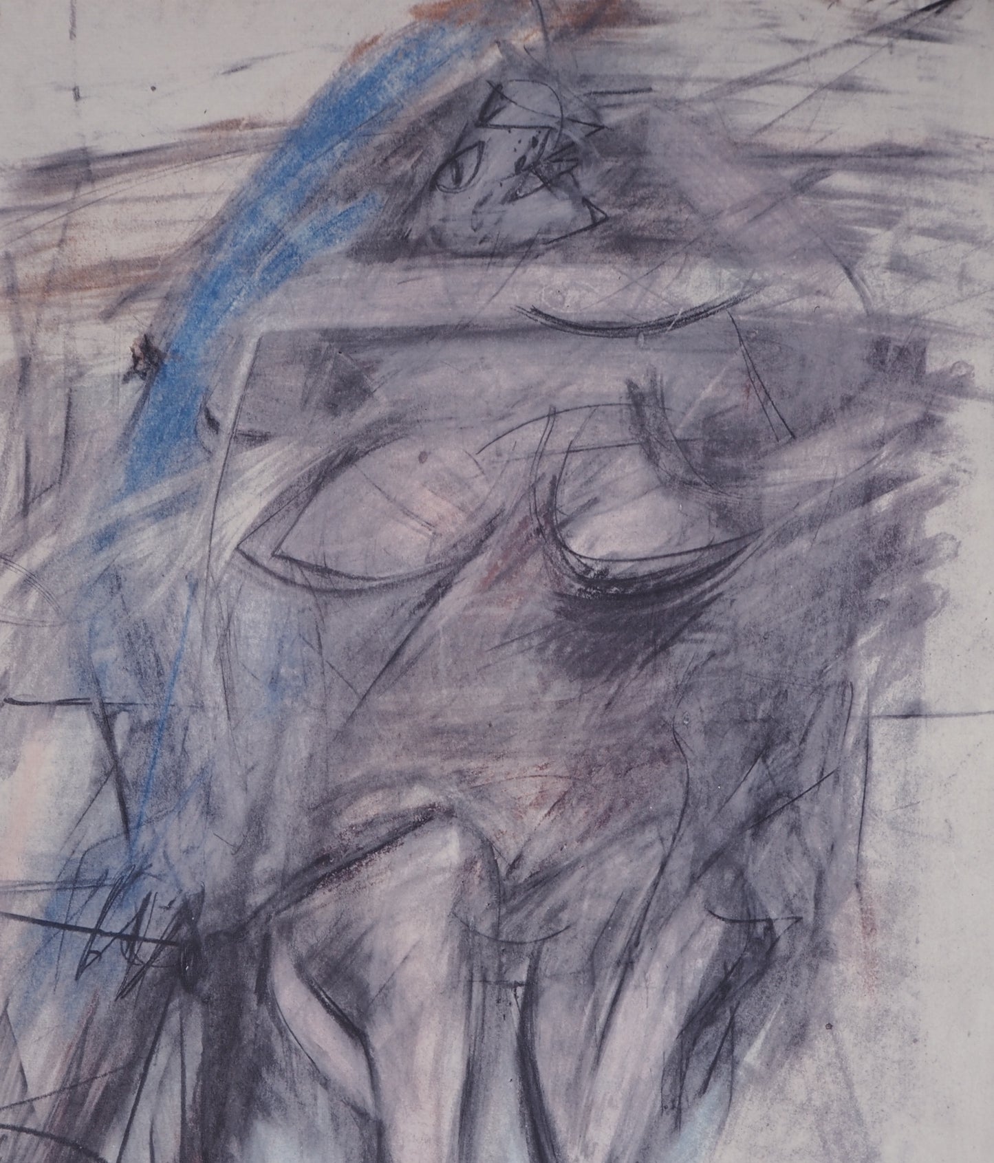 Willem DE KOONING : Femme en violet - Lithographie signée