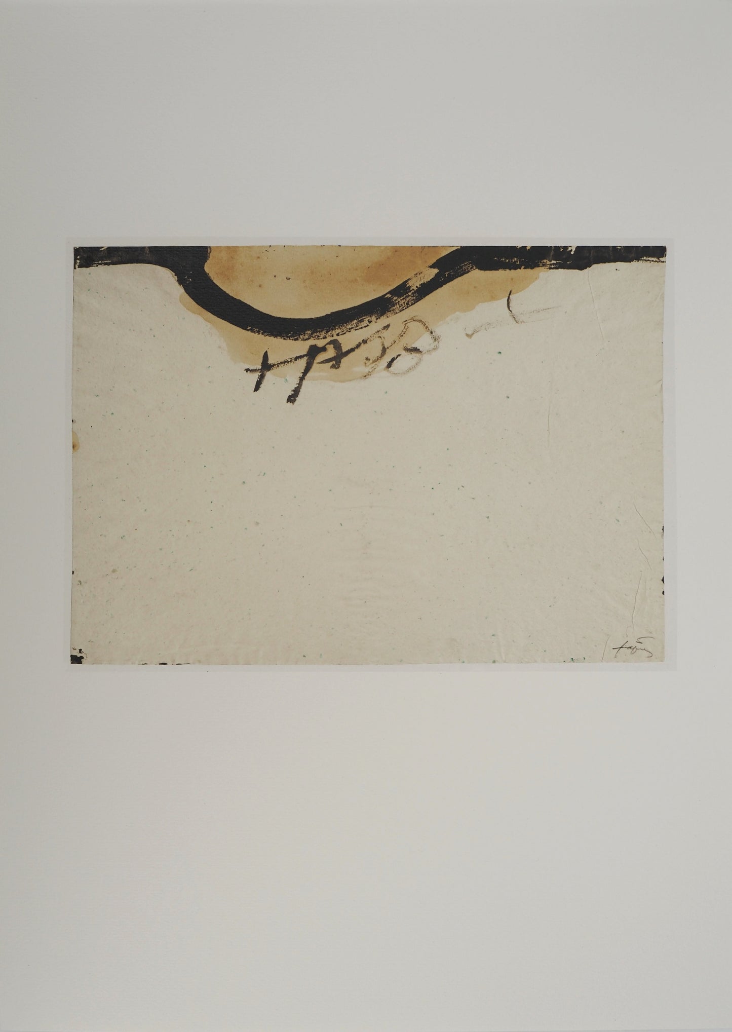 Antoni TAPIES : Collier - Lithographie signée
