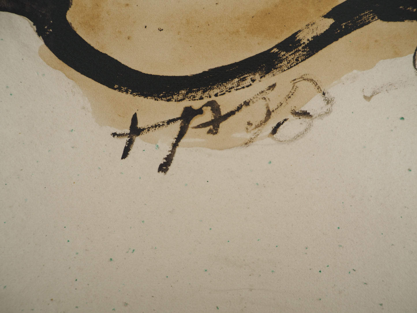 Antoni TAPIES : Collier - Lithographie signée