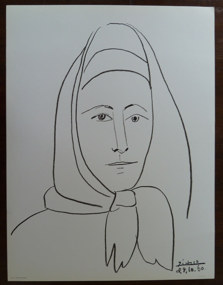 Pablo PICASSO : Femme d'Espagne - Lithographie signée