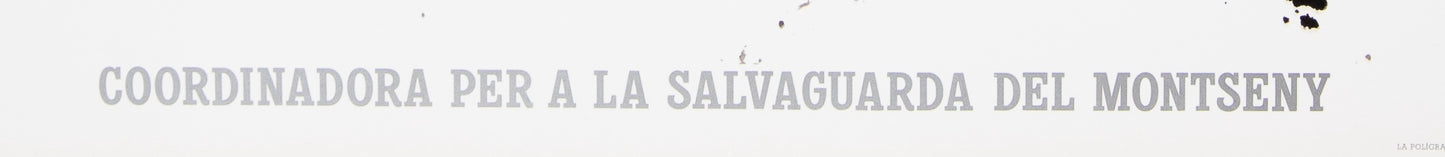 Antoni TAPIES : Montseny - Affiche originale signée