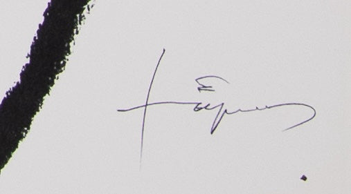 Antoni TAPIES : 15 ans de la Fondation - Affiche originale signée