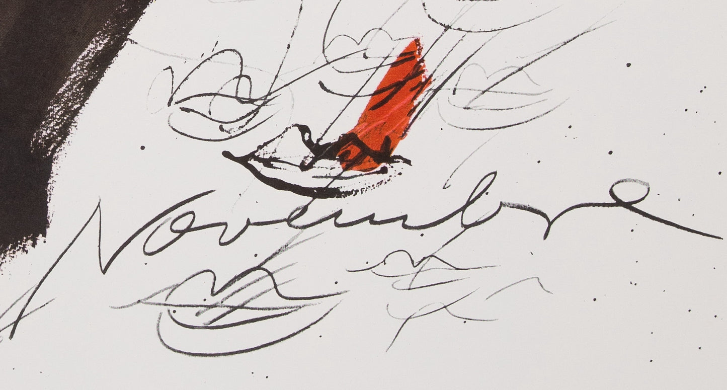 Antoni TAPIES : Catalunya - Lithographie originale signée