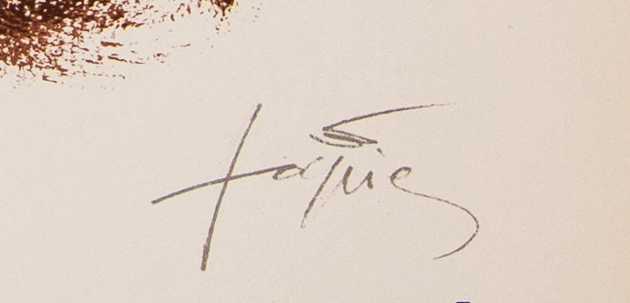 Antoni TAPIES : Festival de Cadaques - Lithographie originale signée