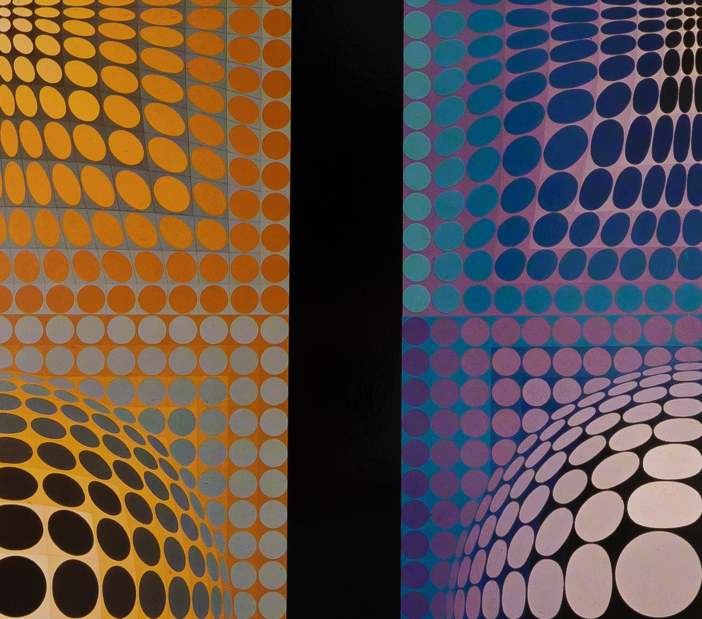 Victor VASARELY : VP 118 et 108 - Héliogravure