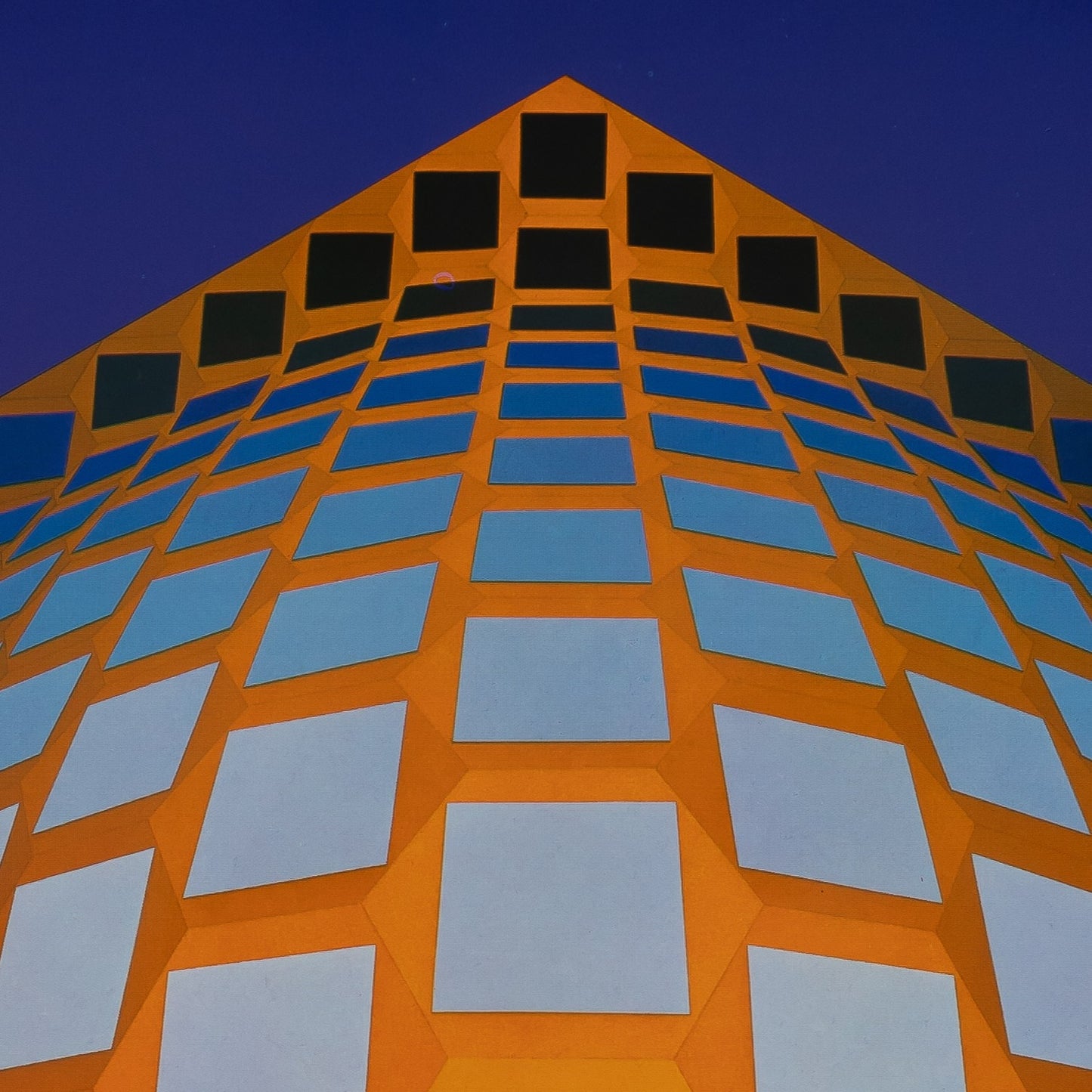 Victor VASARELY : TEGLA HAT - Héliogravure