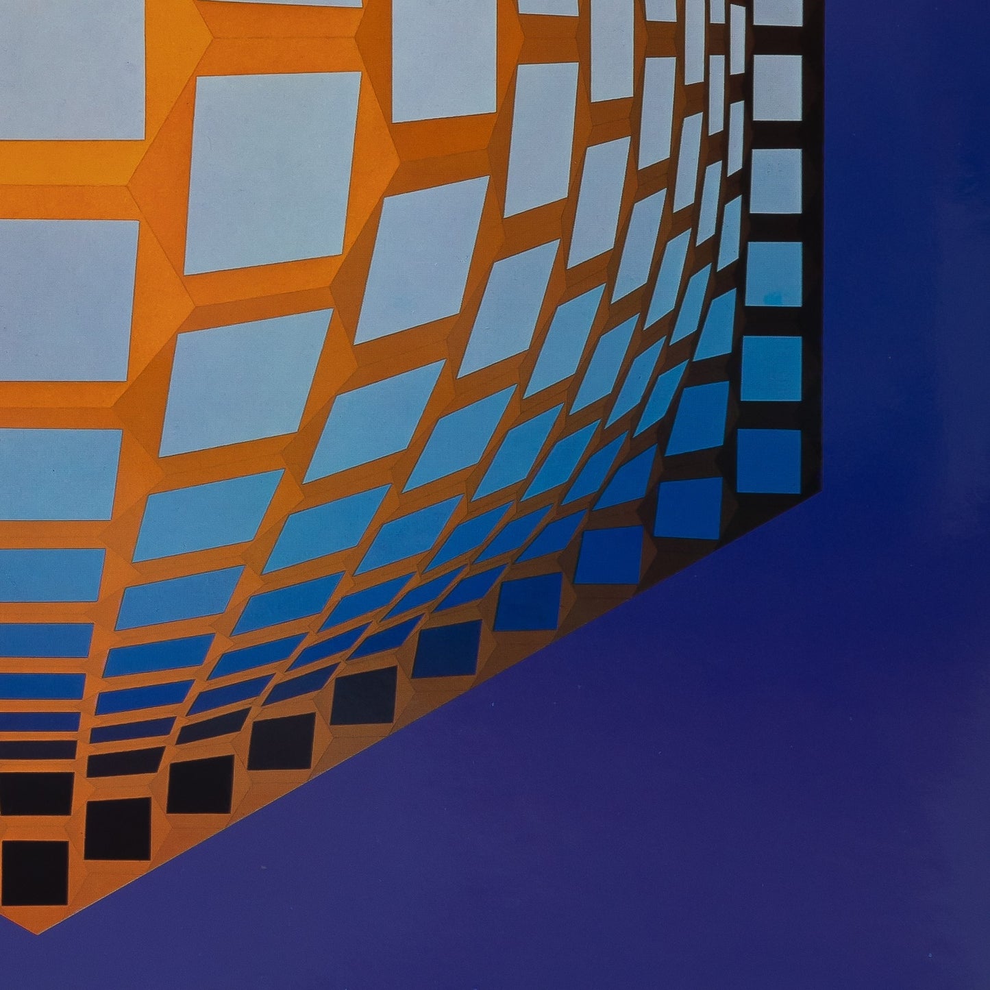 Victor VASARELY : TEGLA HAT - Héliogravure