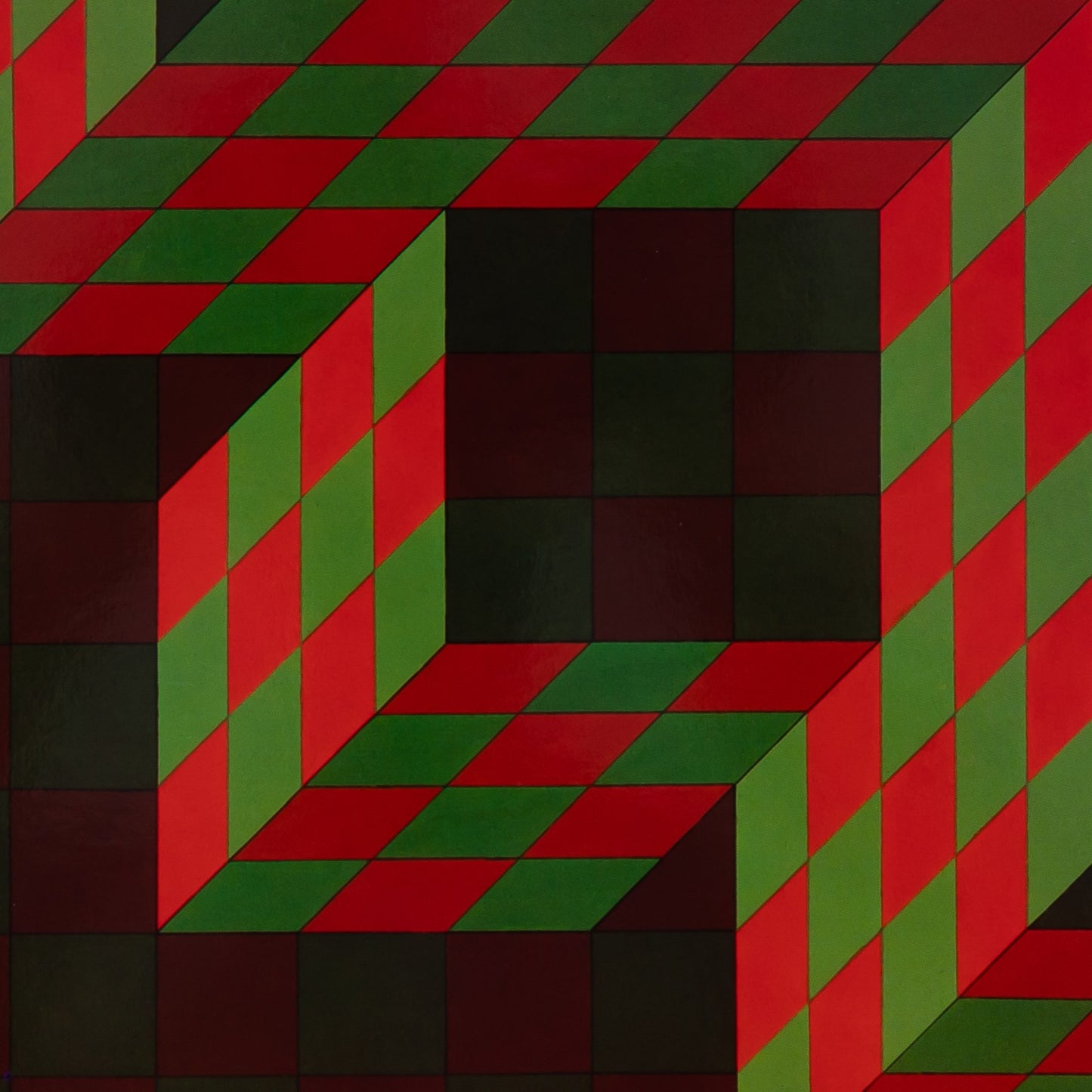 Victor VASARELY : BIDIM - Héliogravure