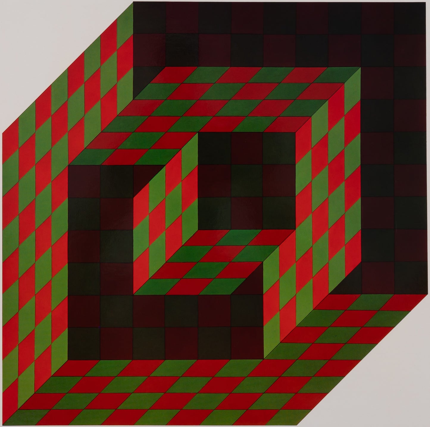 Victor VASARELY : BIDIM - Héliogravure