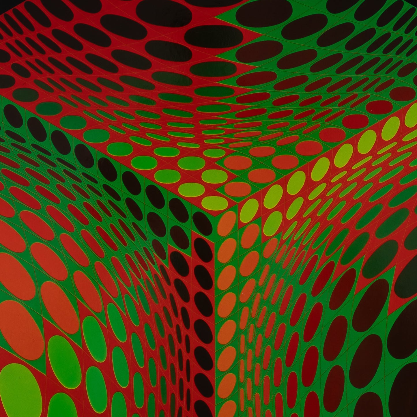 Victor VASARELY : TUPA 2 - Héliogravure
