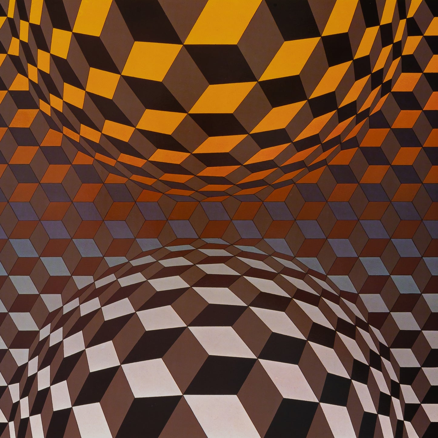 Victor VASARELY : CHEYT OND - Héliogravure