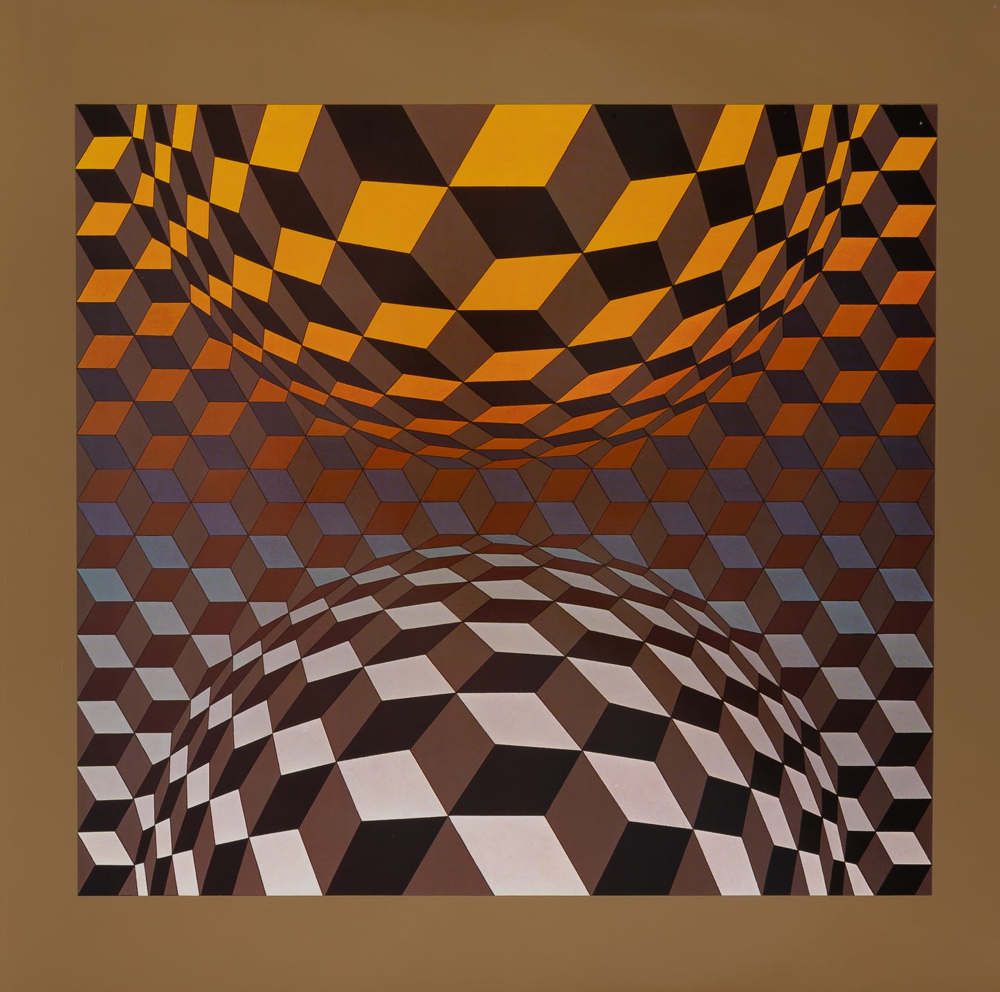 Victor VASARELY : CHEYT OND - Héliogravure