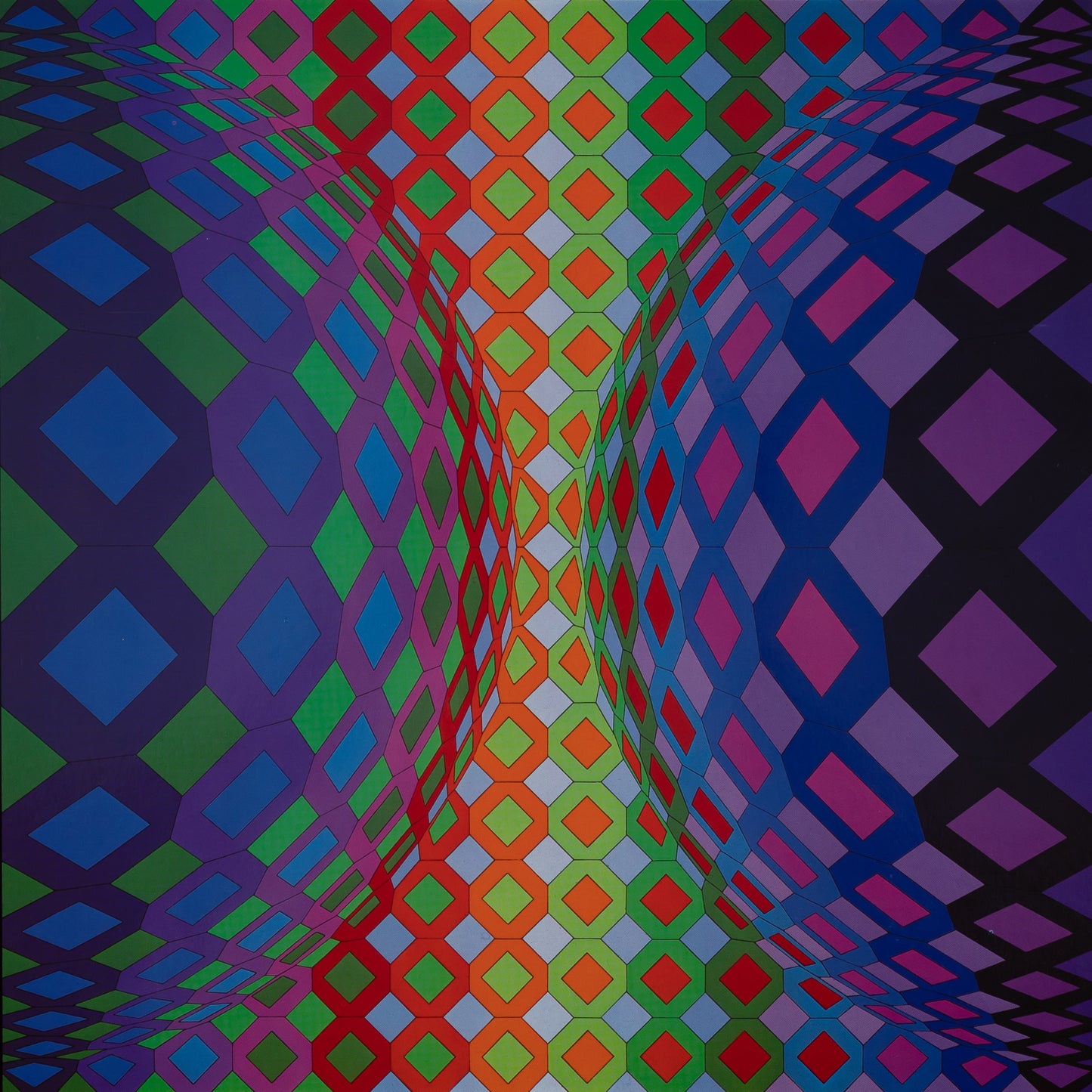 Victor VASARELY : REECH - Héliogravure
