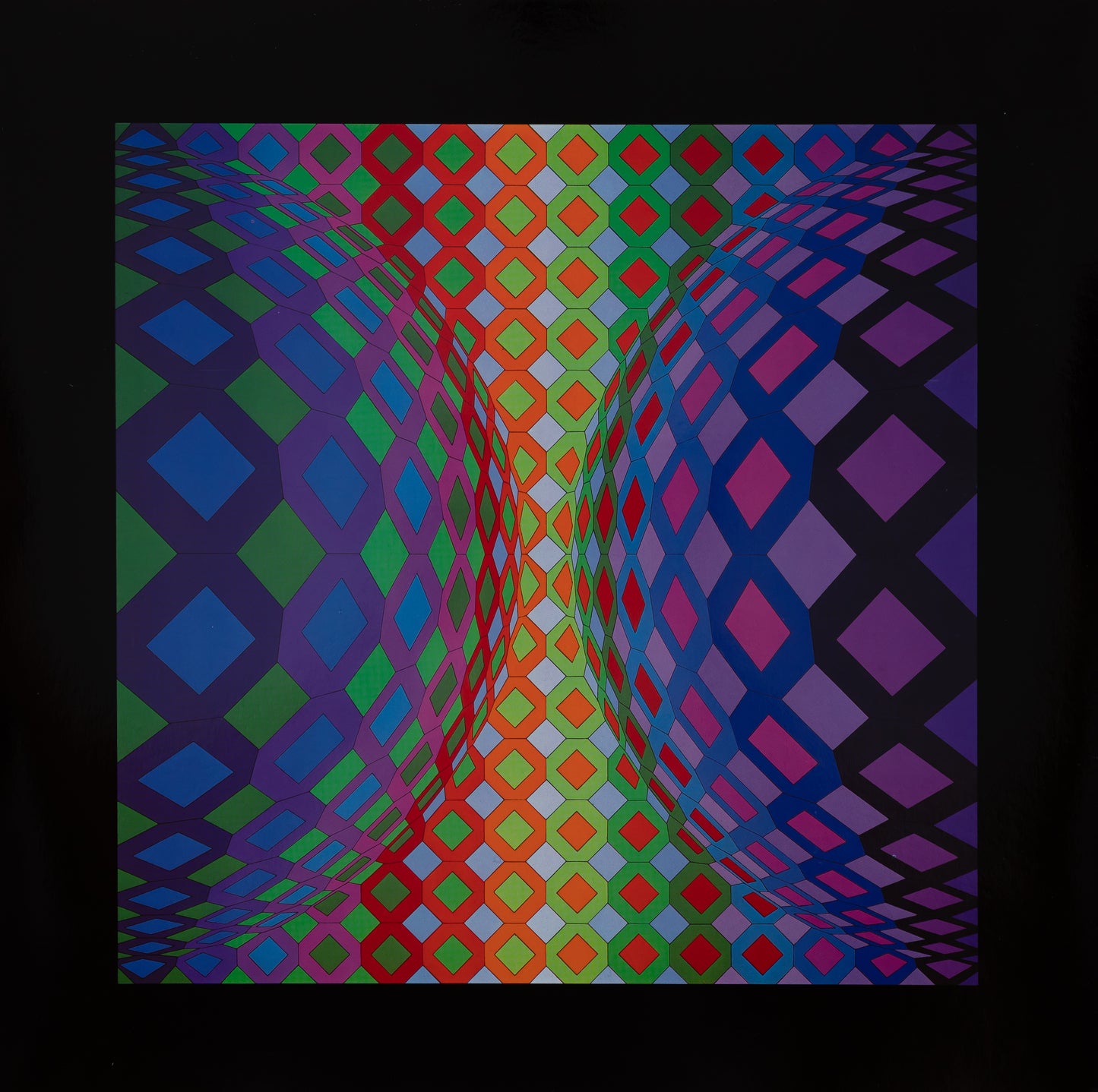 Victor VASARELY : REECH - Héliogravure