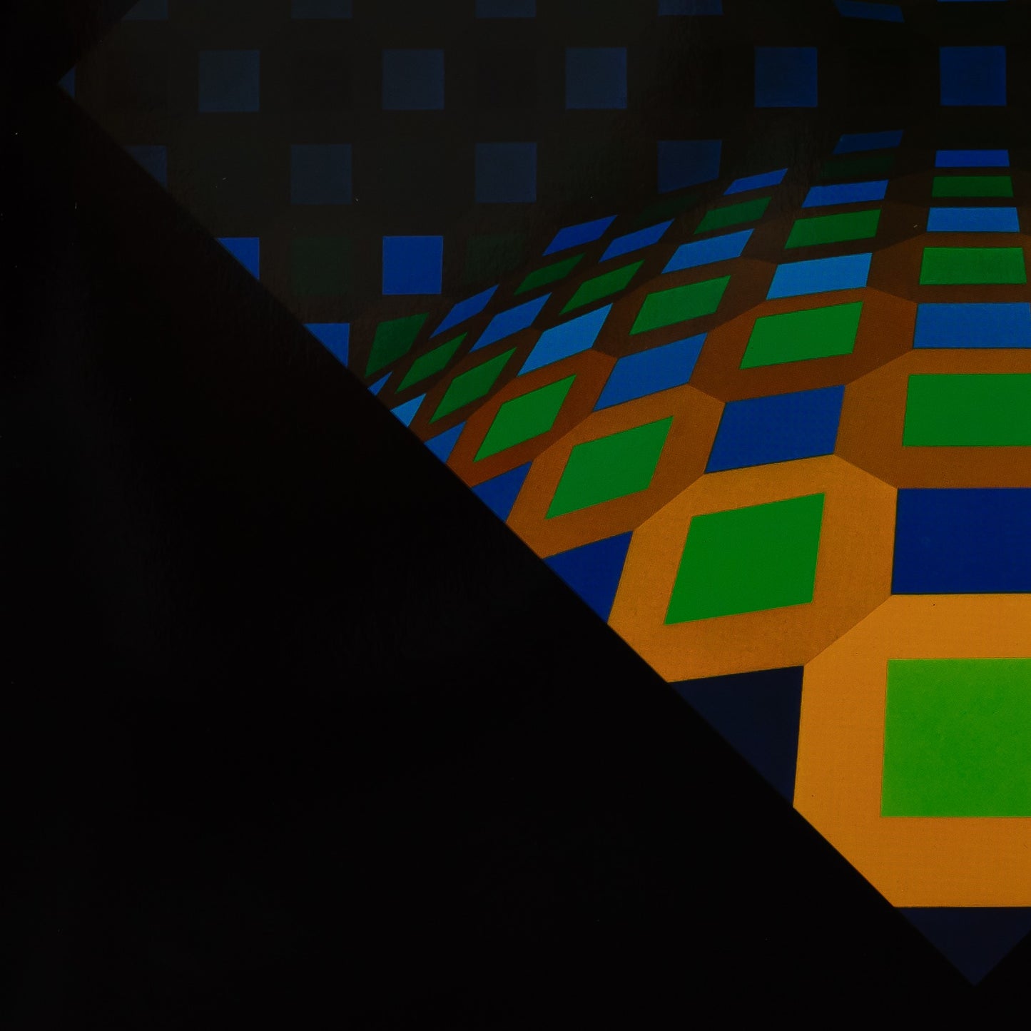 Victor VASARELY : ONDOCTRO RE - Héliogravure