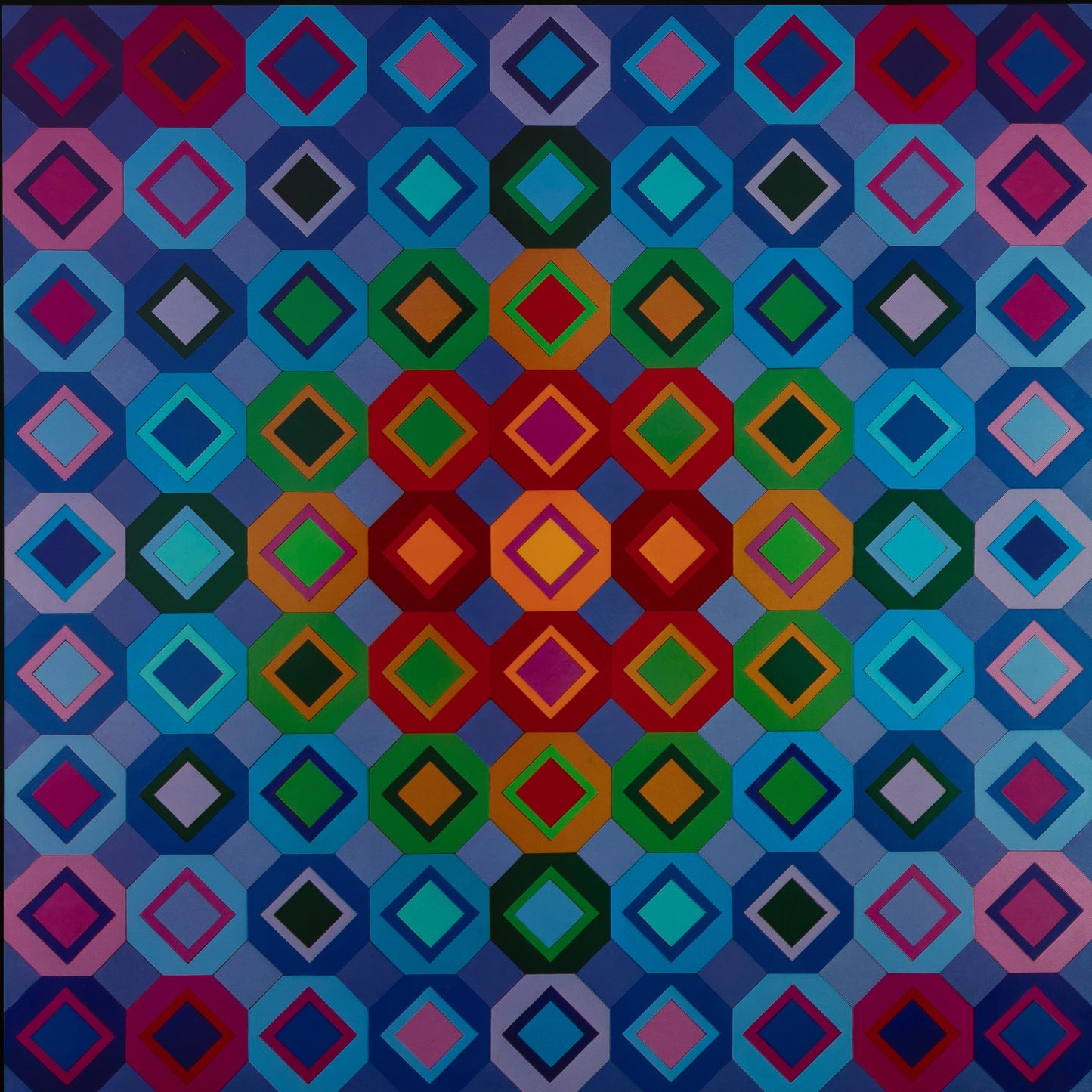Victor VASARELY : FOLKOKTA - Héliogravure