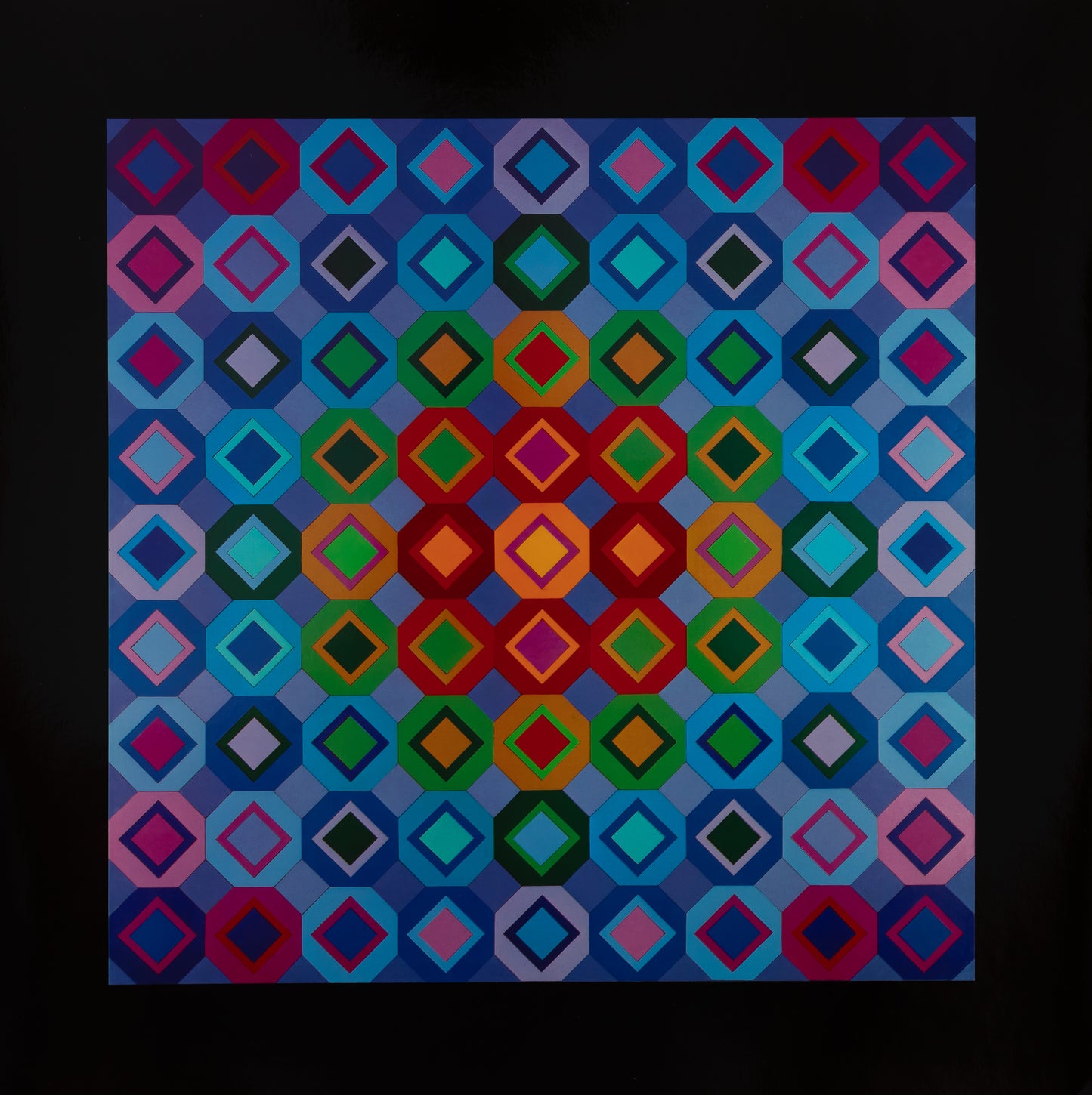 Victor VASARELY : FOLKOKTA - Héliogravure