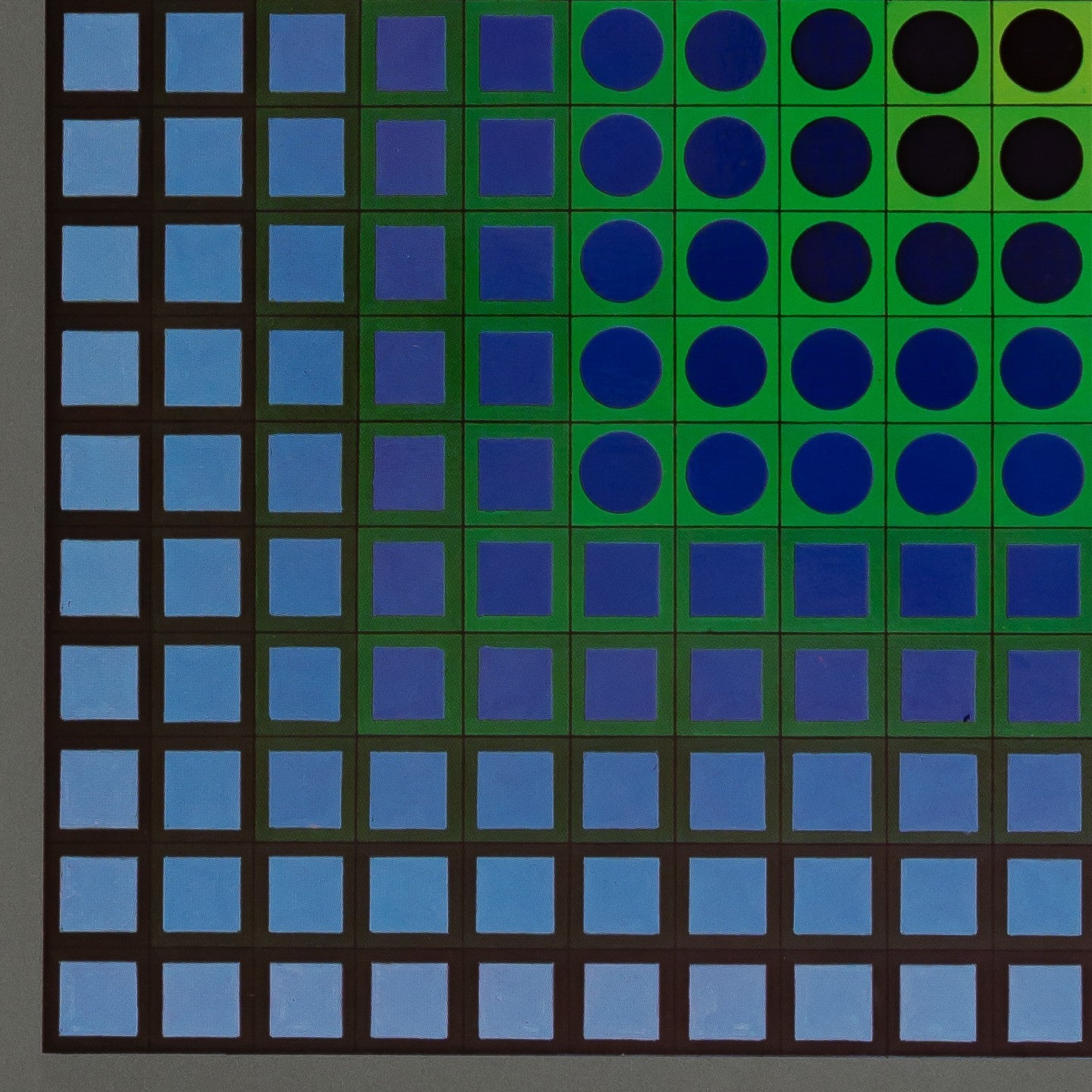 Victor VASARELY : ZOELD - Héliogravure