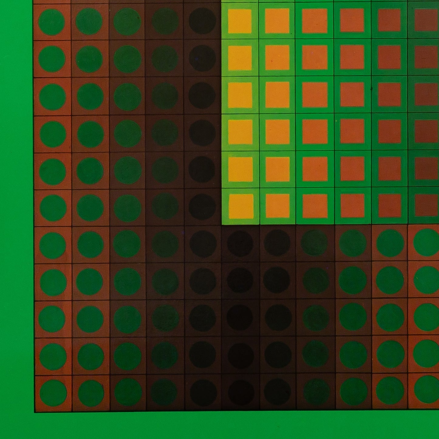Victor VASARELY : ZETT ZS - Héliogravure