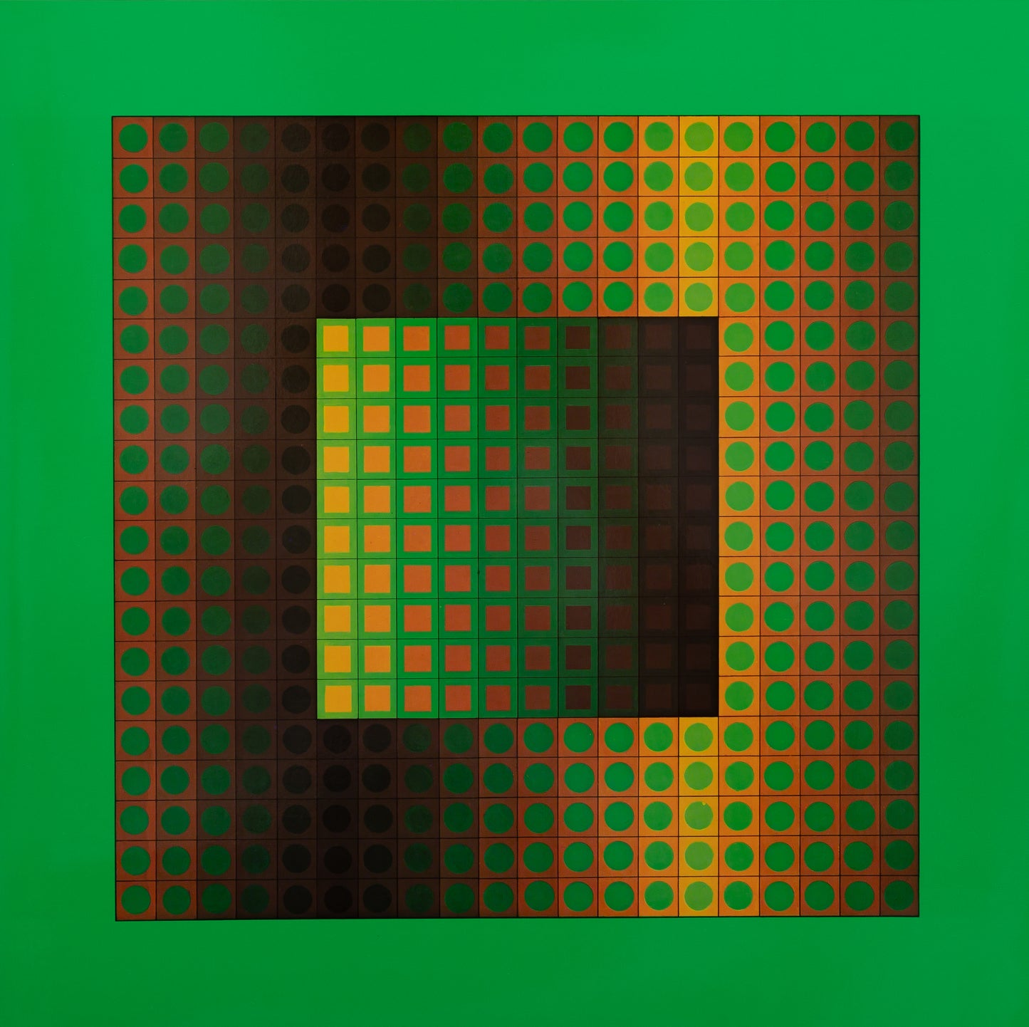 Victor VASARELY : ZETT ZS - Héliogravure