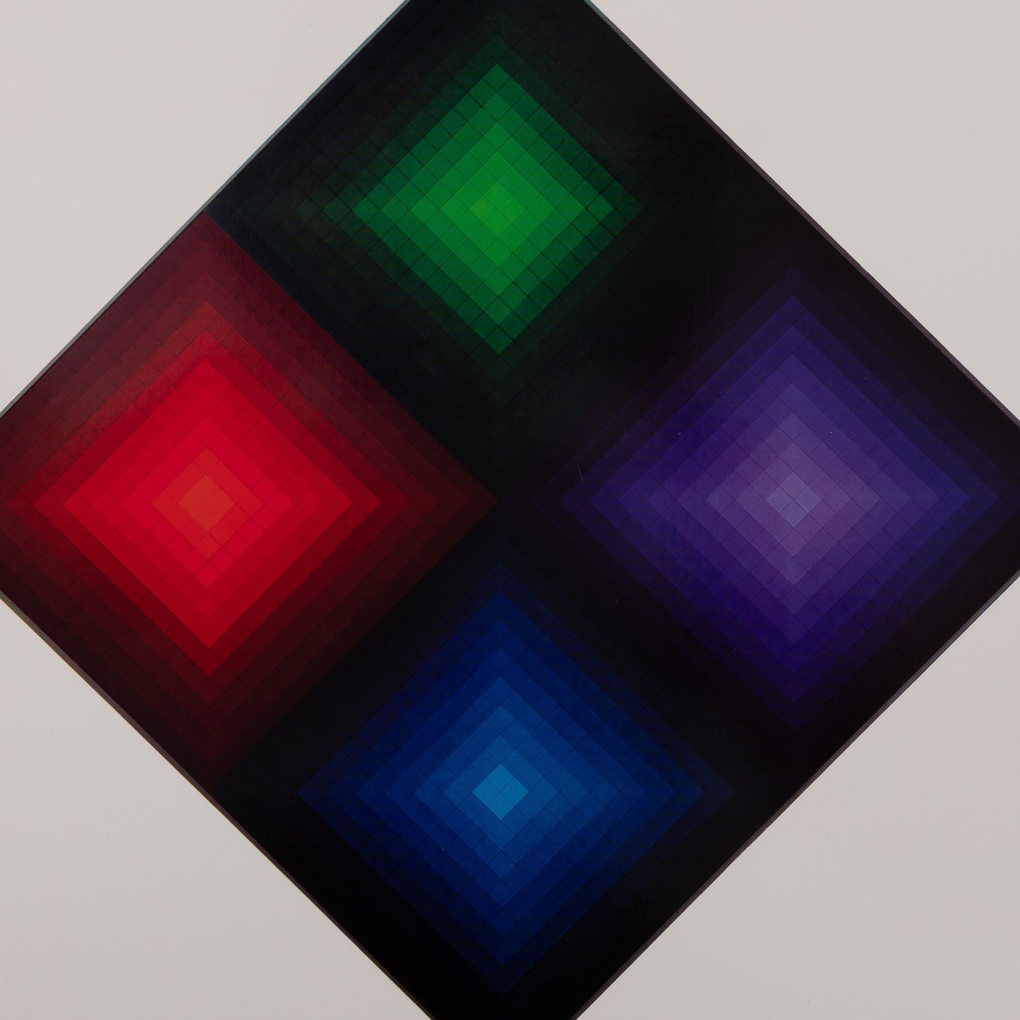 Victor VASARELY : ARCTURUS II - Héliogravure