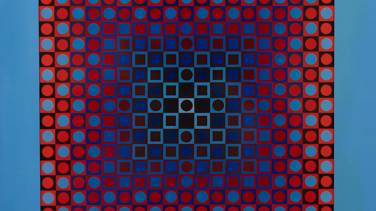 Victor VASARELY : ALOM - Héliogravure