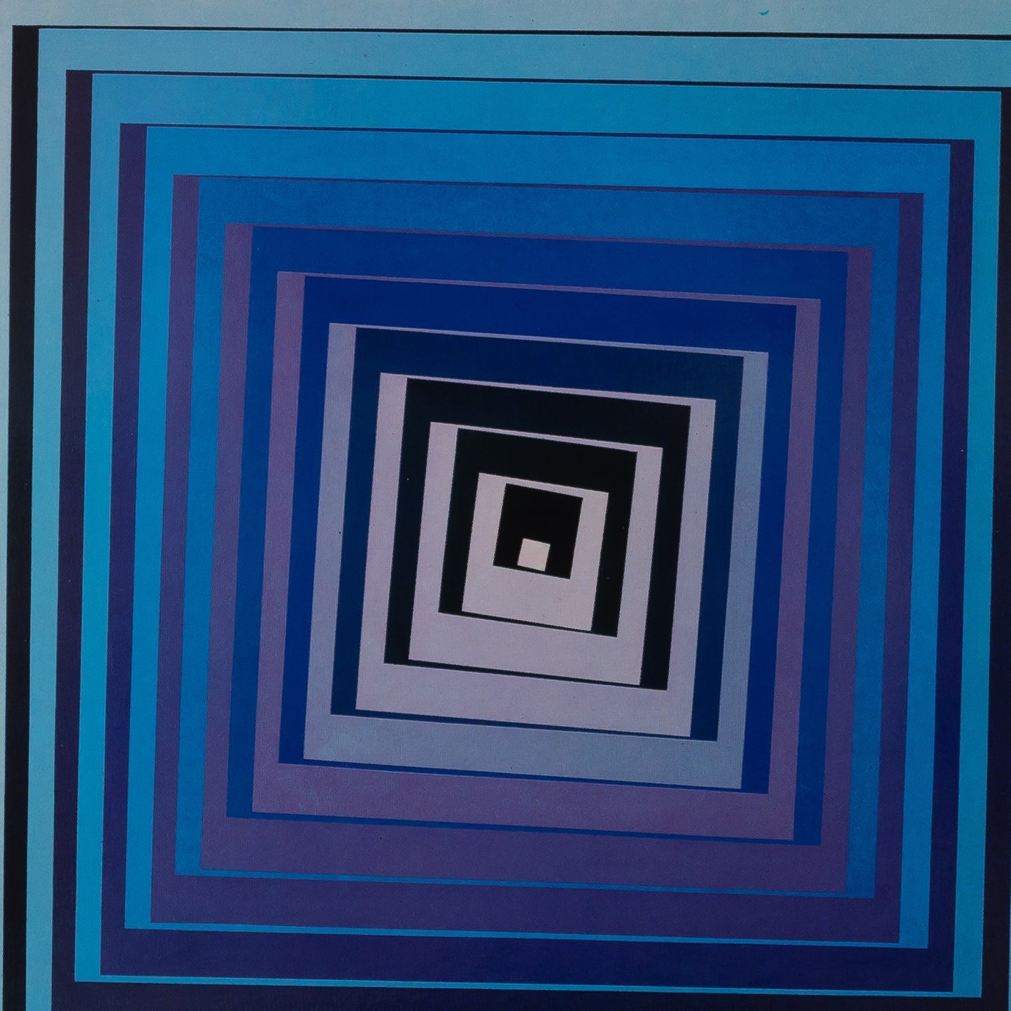 Victor VASARELY : VONAL LILA - Héliogravure