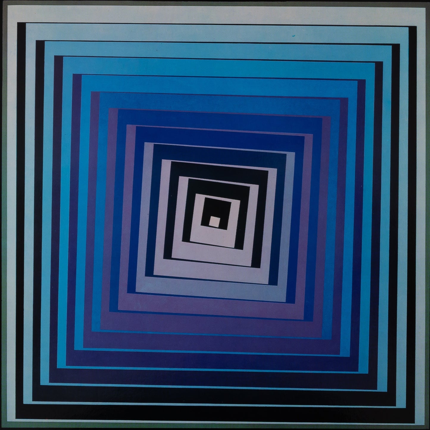 Victor VASARELY : VONAL LILA - Héliogravure