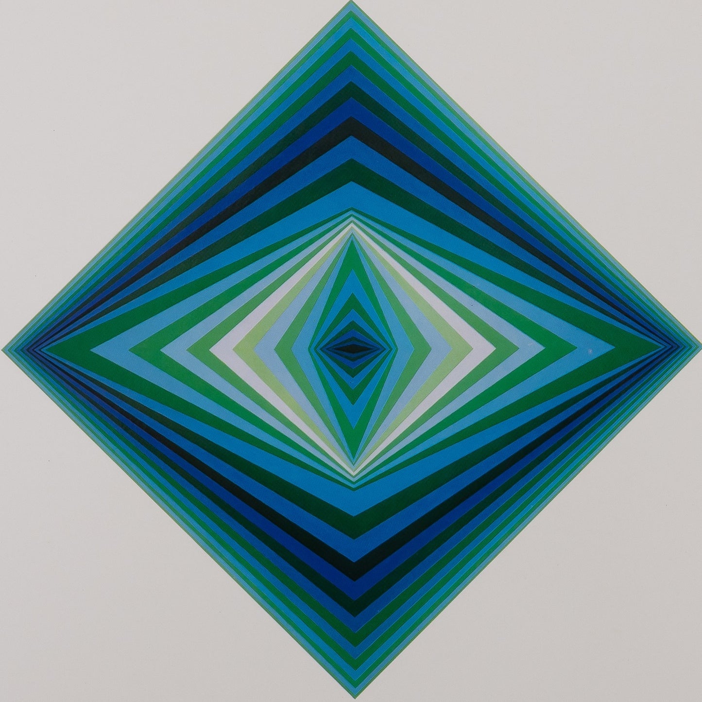 Victor VASARELY : RHOMBUS - Héliogravure