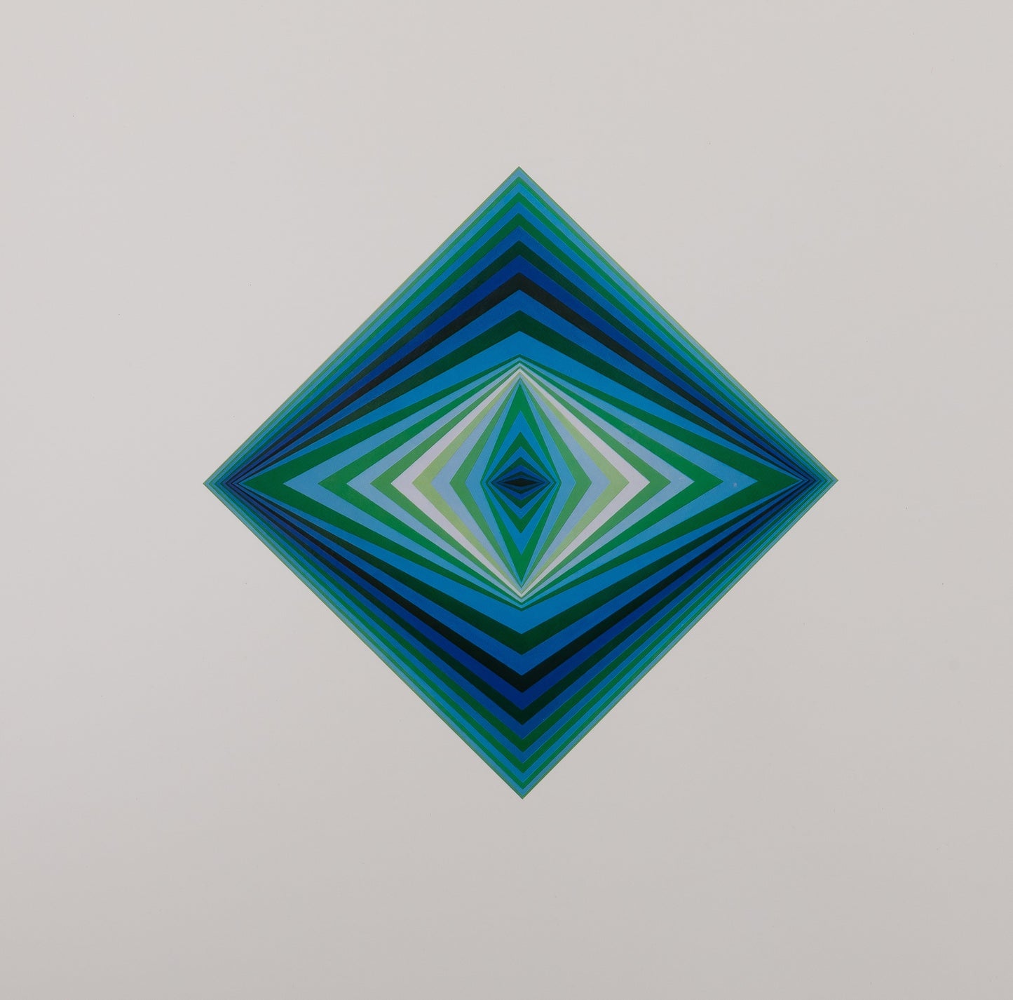 Victor VASARELY : RHOMBUS - Héliogravure