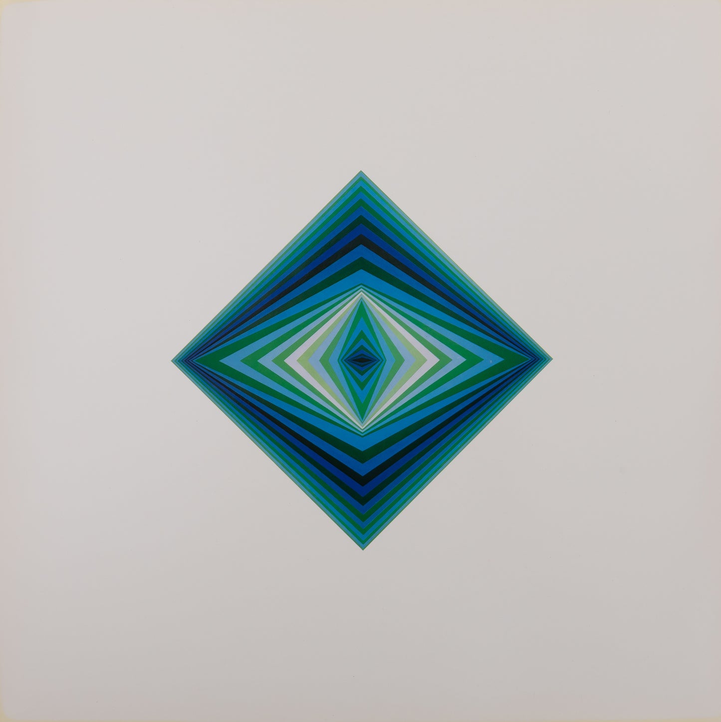 Victor VASARELY : RHOMBUS - Héliogravure