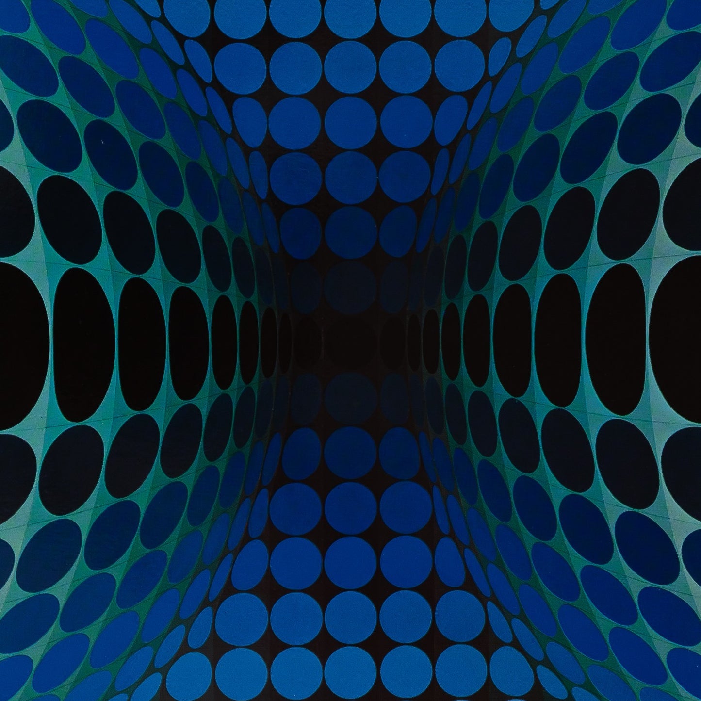 Victor VASARELY : OND II - Héliogravure