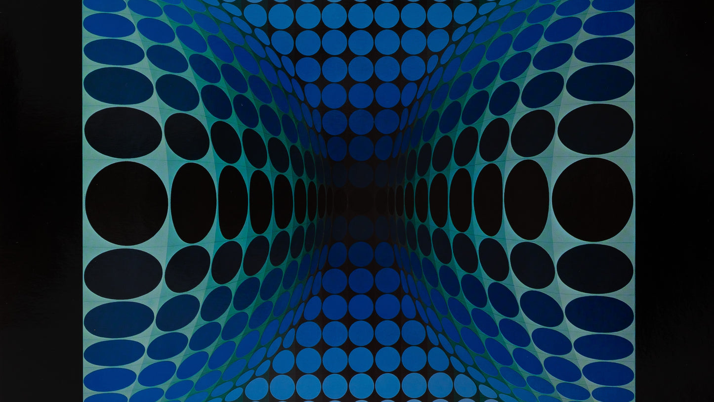 Victor VASARELY : OND II - Héliogravure