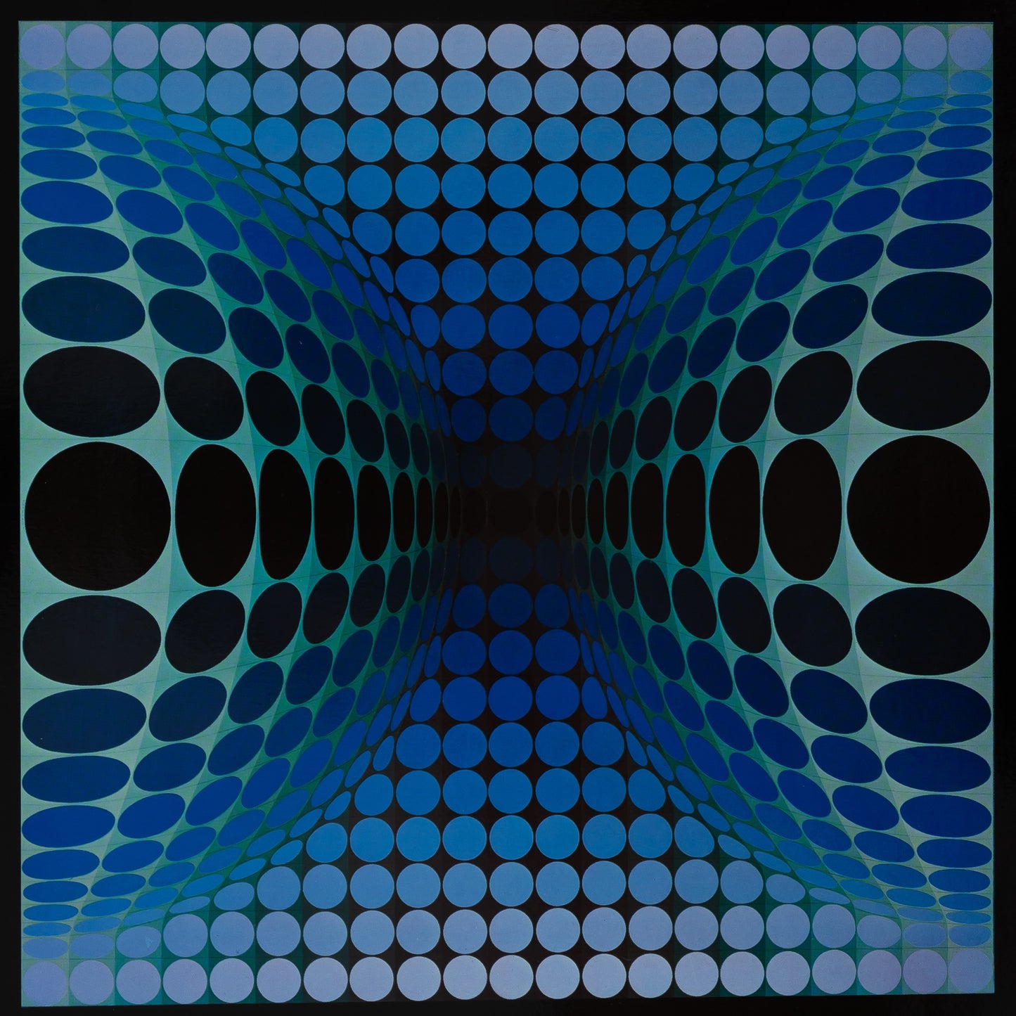 Victor VASARELY : OND II - Héliogravure