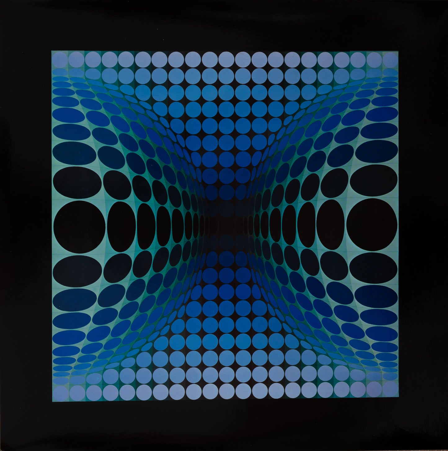 Victor VASARELY : OND II - Héliogravure